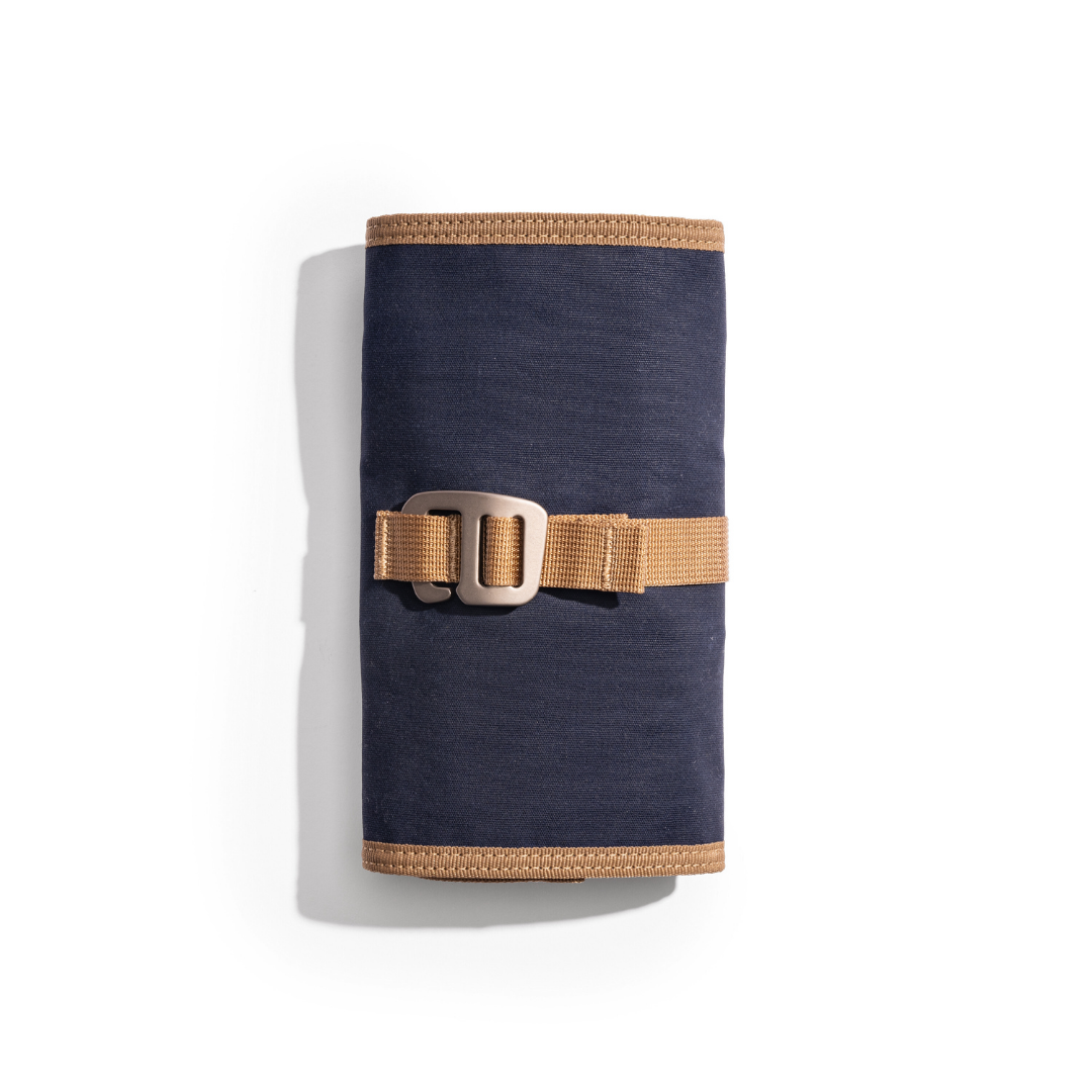 Lochby Tool Roll: Nautical/Navy Cream