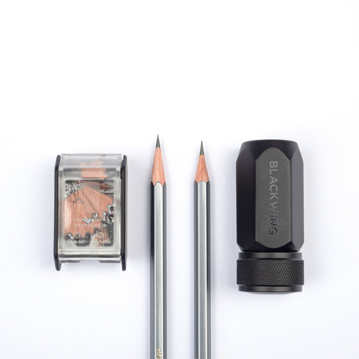 Blackwing One-Step Long Point Sharpener: Grey
