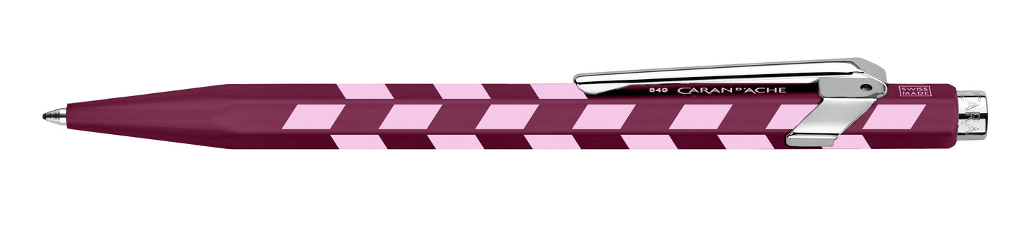 Mosaic 849 Special Edition Ballpoint Pen - Garnet Red