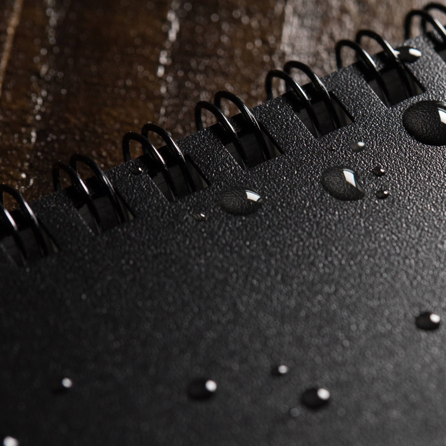 Rite in the Rain 4.625" x 7" Side Spiral Notebook, Black