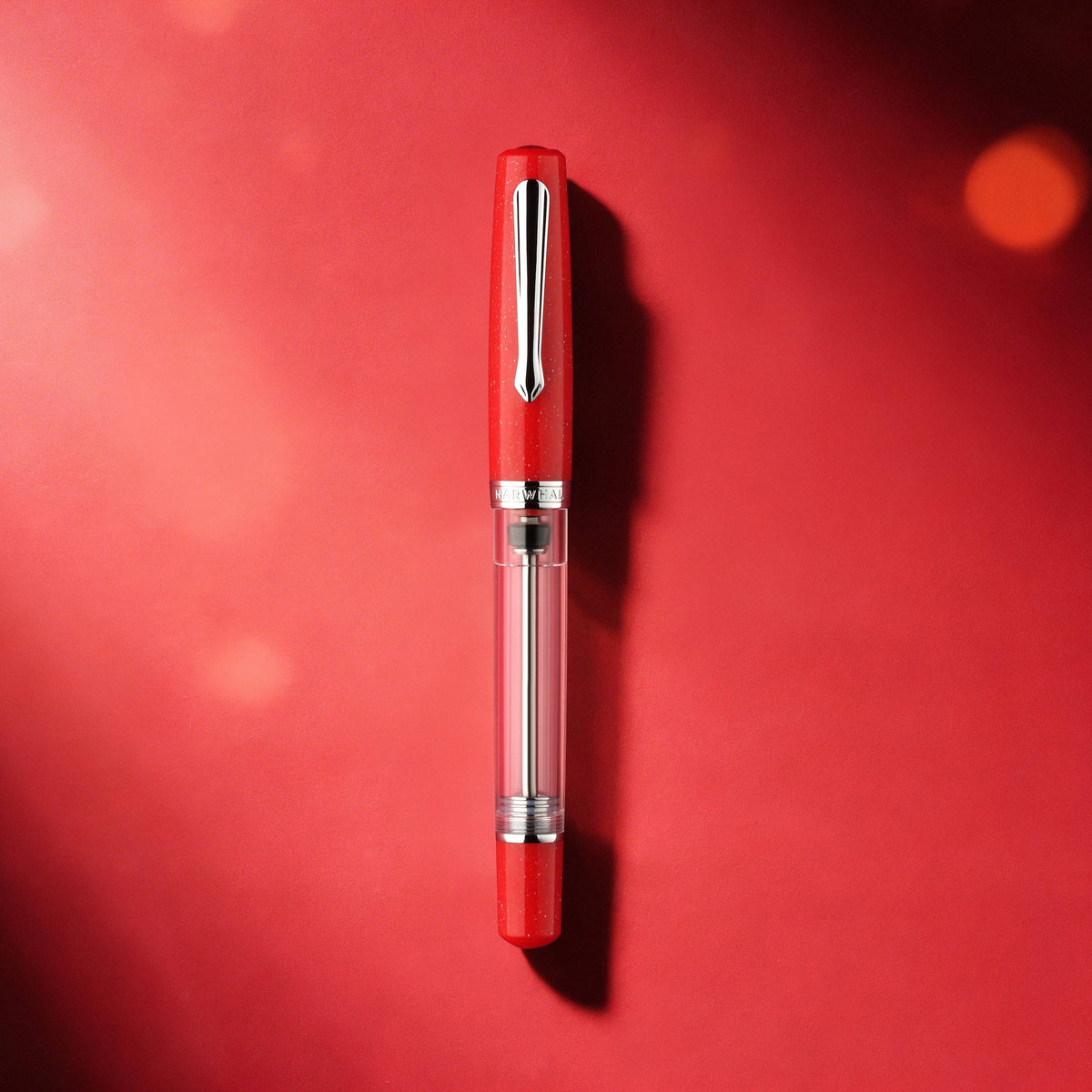 Nahvalur Original Plus Soft Coral Fountain Pen: Broad
