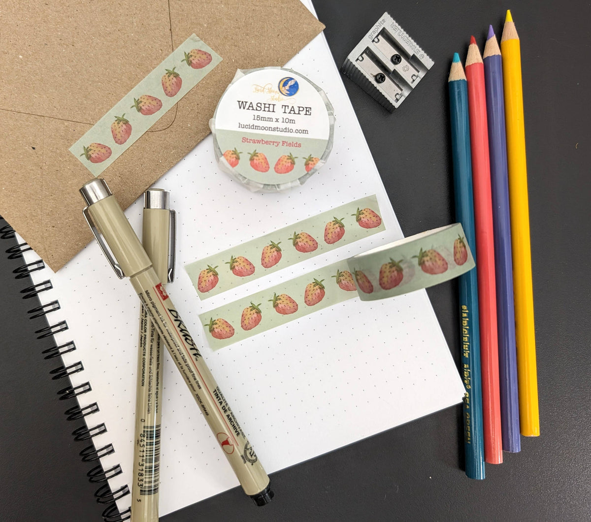 Strawberries Washi Tape