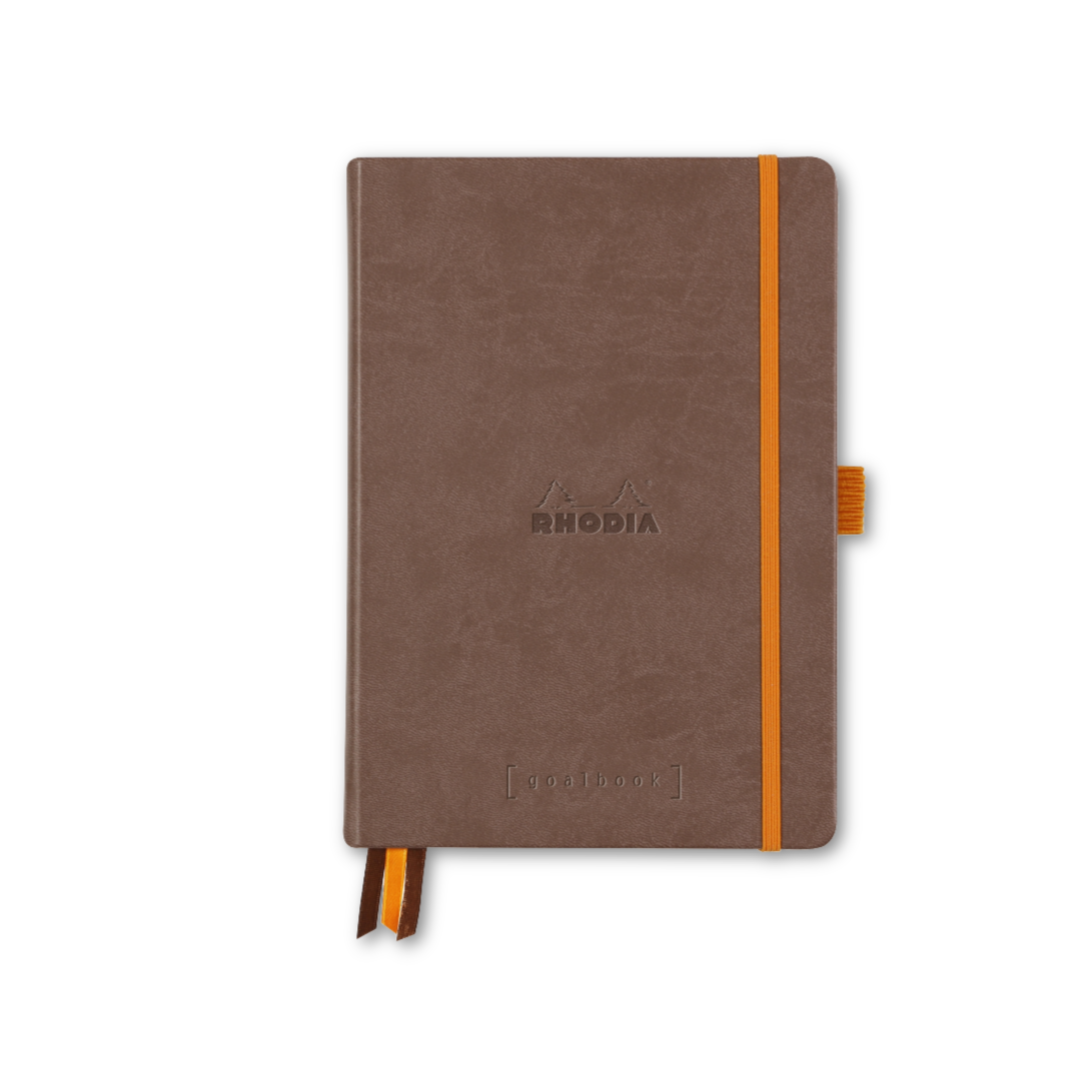 Rhodia Hardcover Goalbook Dot Bullet Journal - Ivory Paper: TAUPE