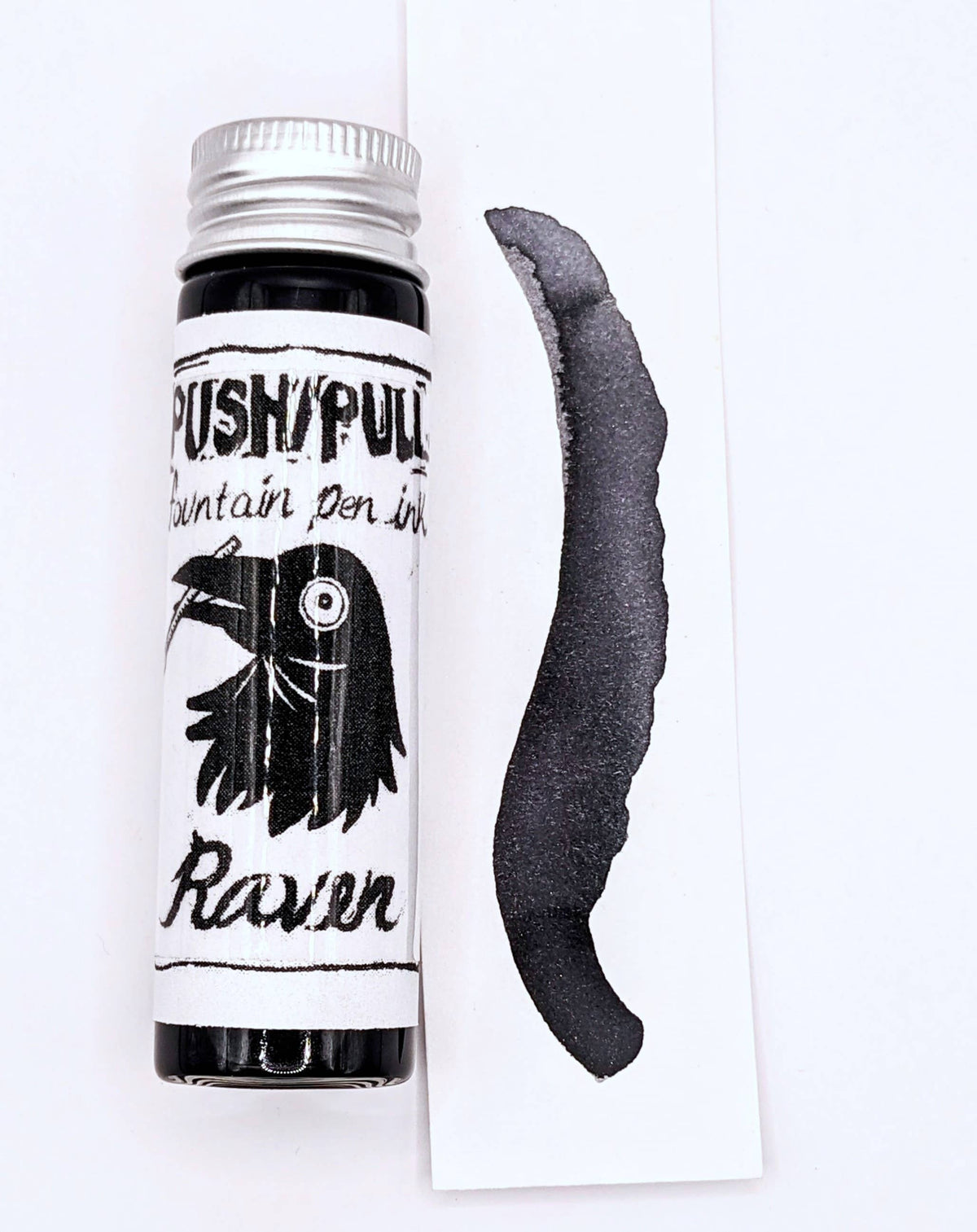 Push/Pull Fountain Pen Ink - Raven
