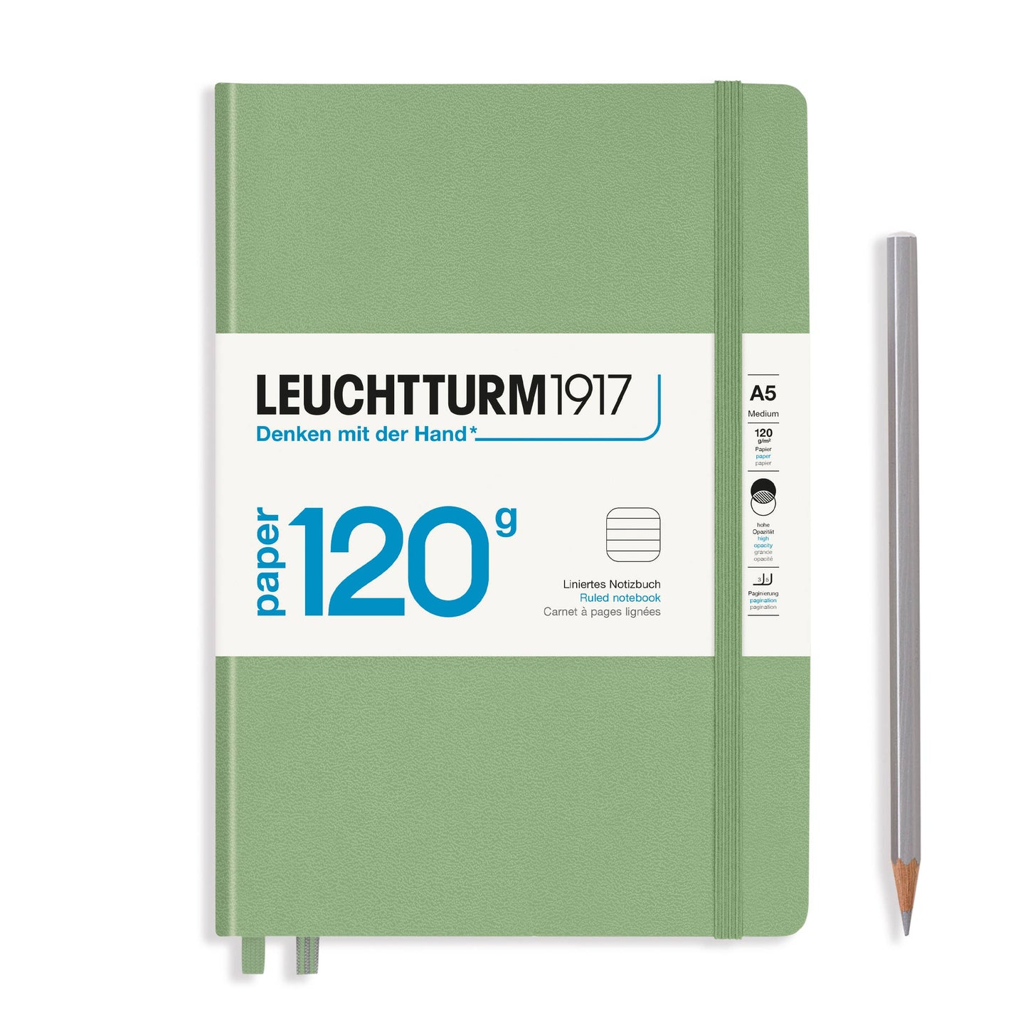 Leuchtturm 120g Notebook Edition, Medium, 203 p.: Lilac / Ruled