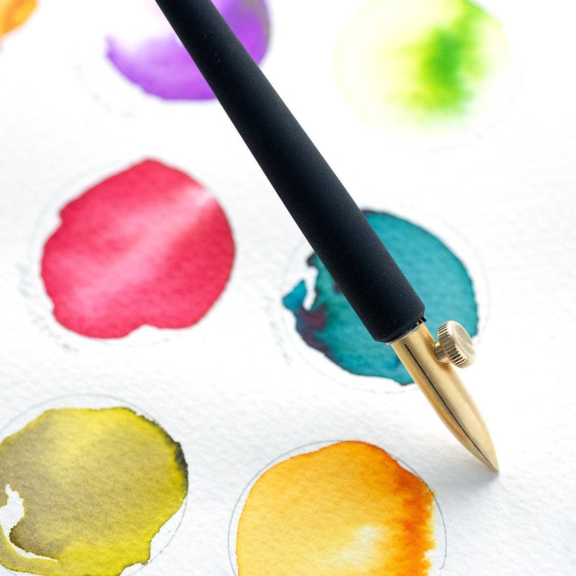 Tom's Studio One-Dip-Nib: Brass / Nib + Pen