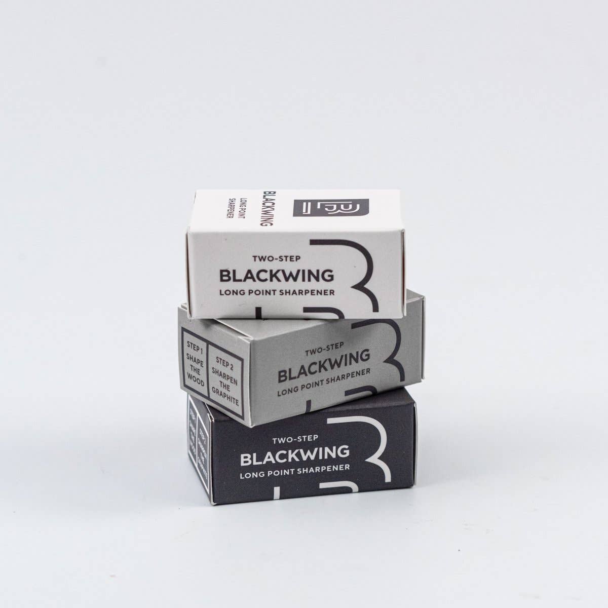 Blackwing Two-Step Long Point Sharpener: Black