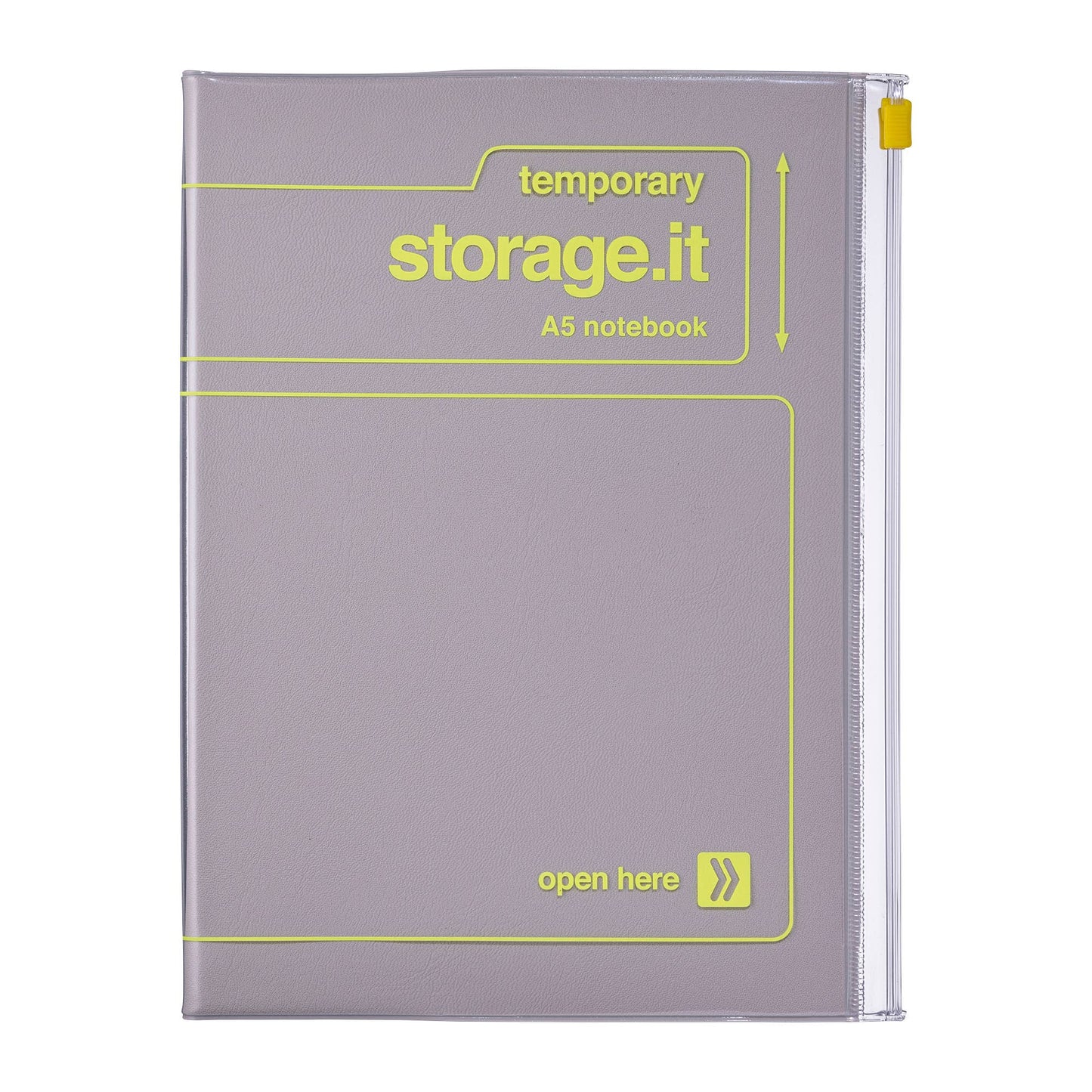 Vol.2 Eco-friendly refillable Notebook A5 / STORAGE.it: Blue