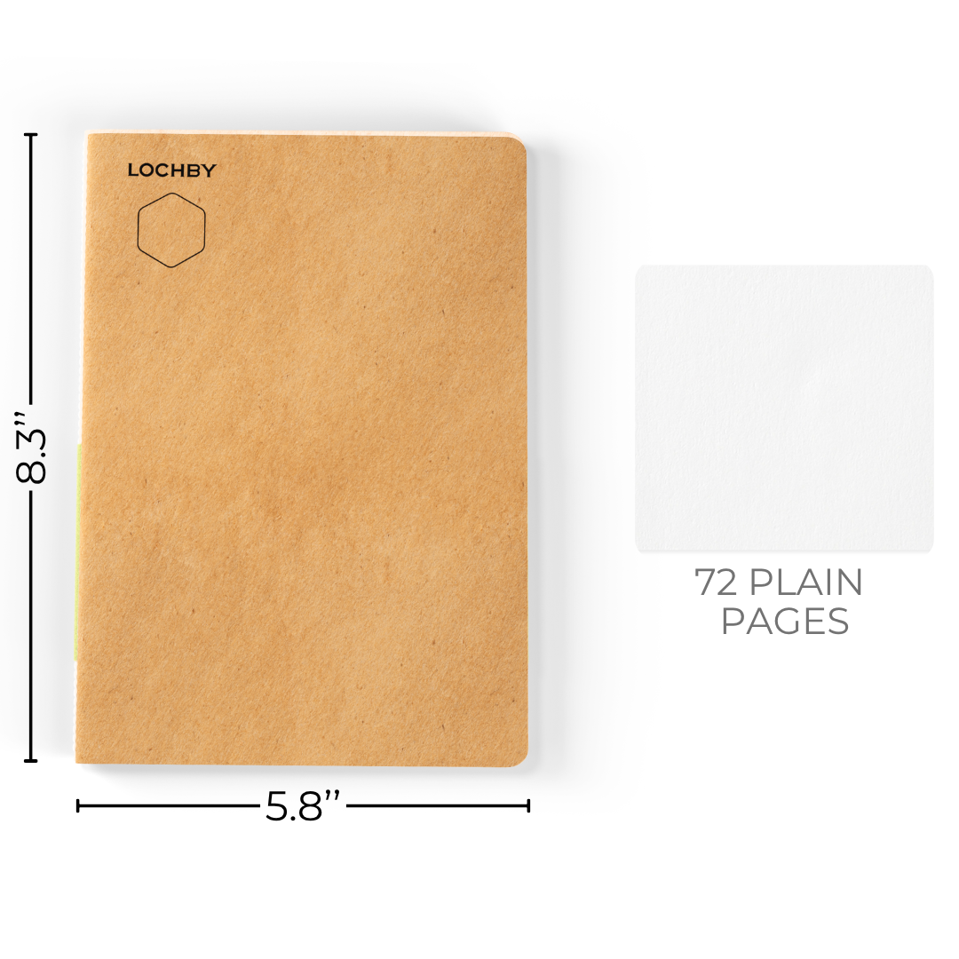 Lochby A5 Plain Notebook
