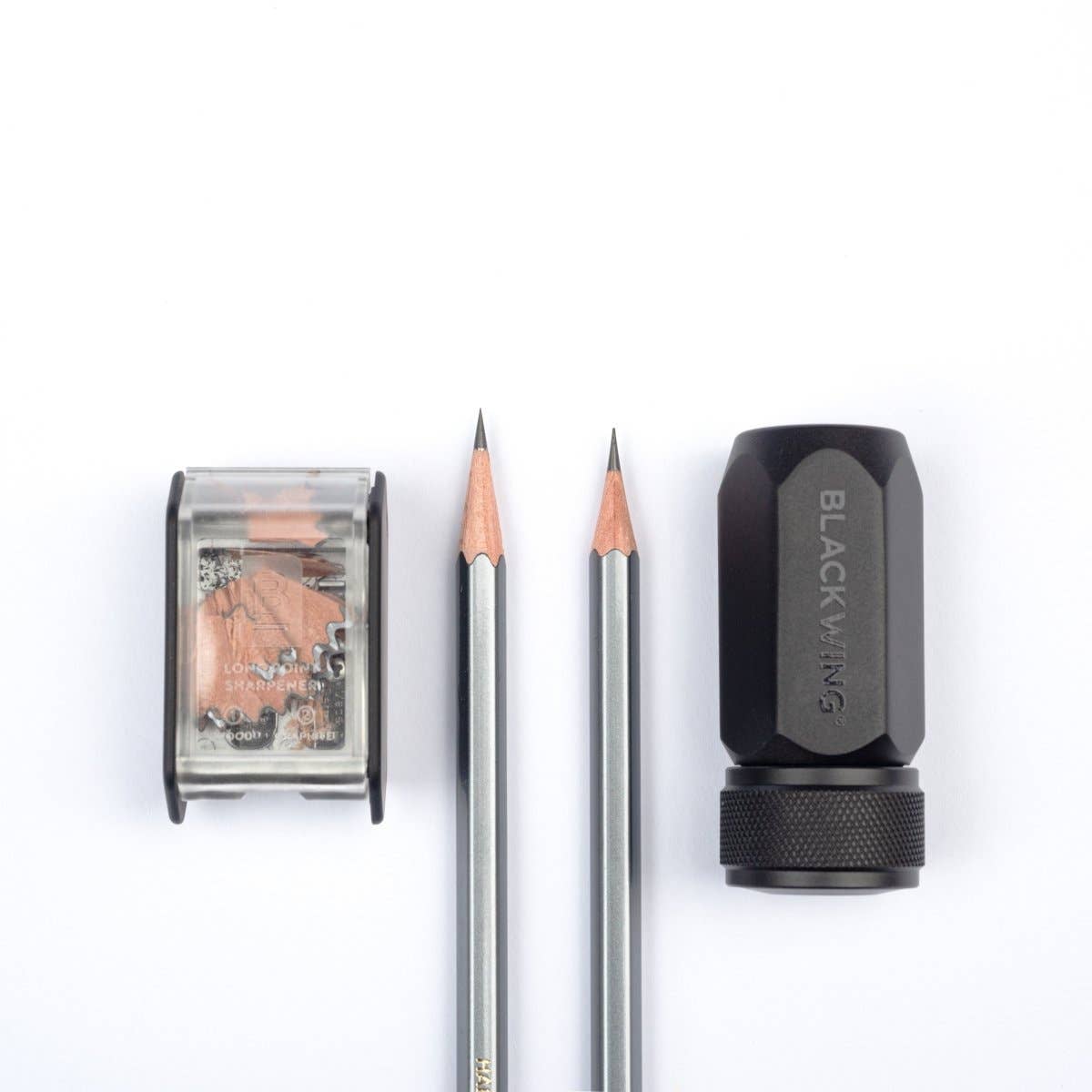Blackwing Two-Step Long Point Sharpener: Black