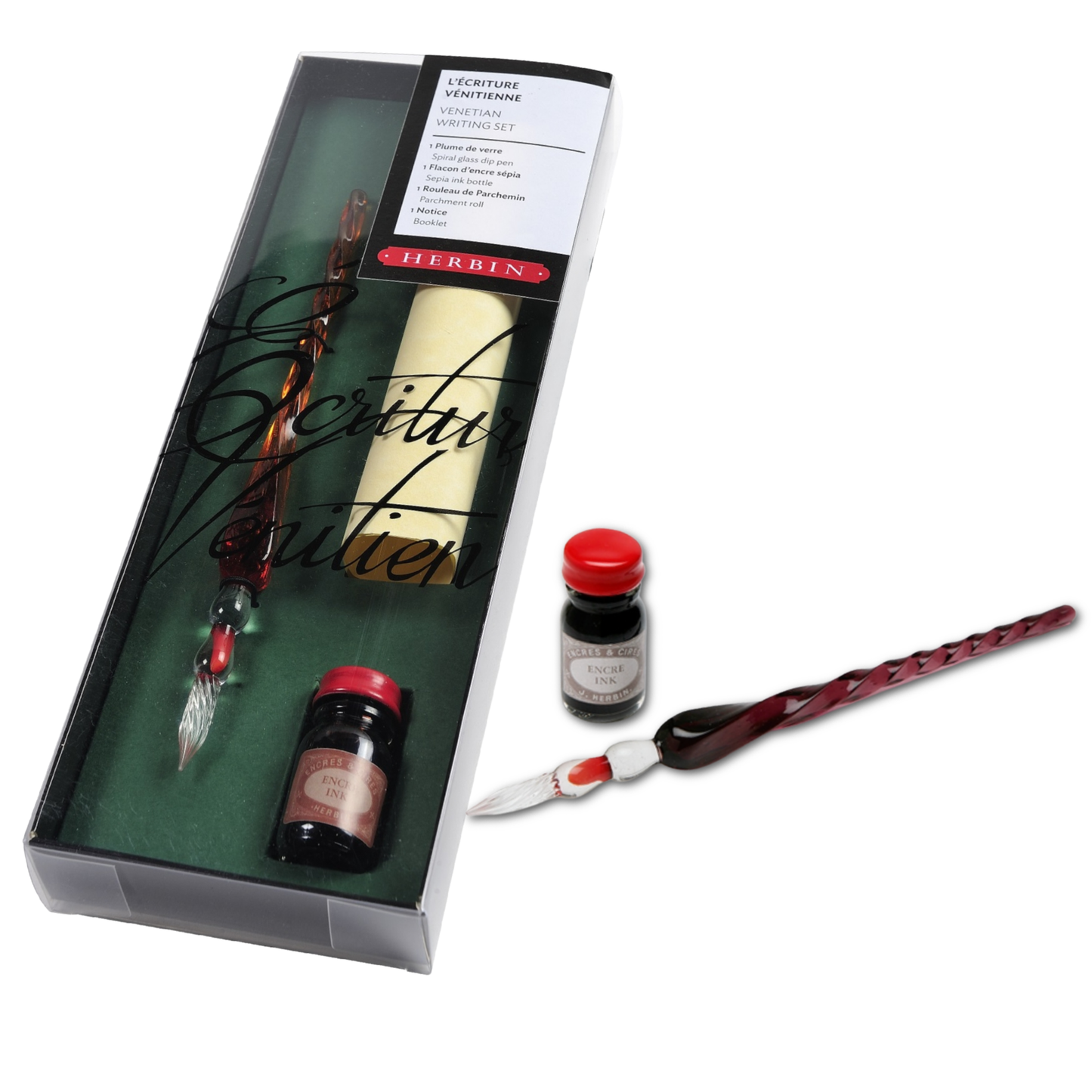 Herbin "History Of Writing" Pen & Ink Gift Sets: Belle Epoque
