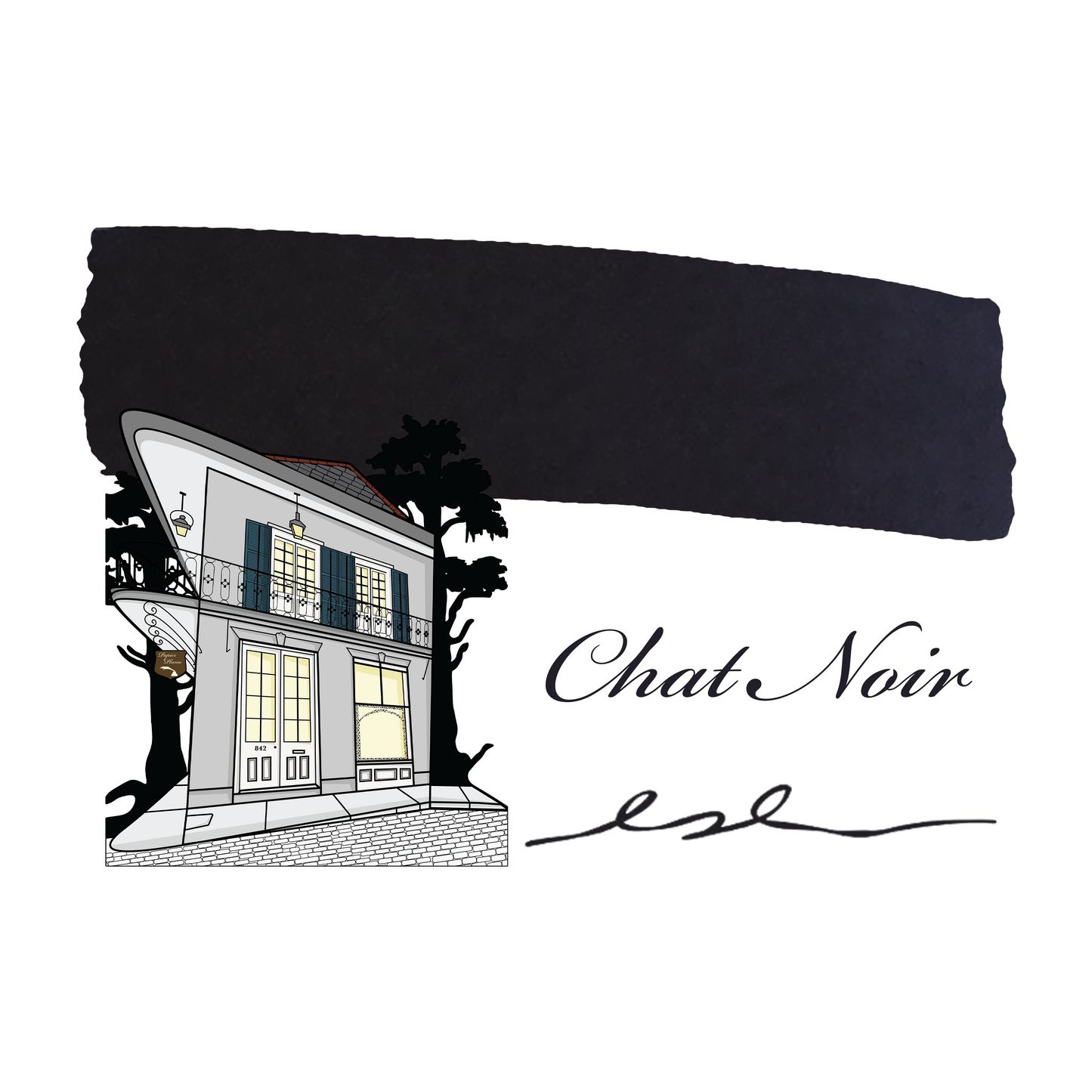 Papier Plume Classic Fountain Pen Inks 30ml: Plaquemine