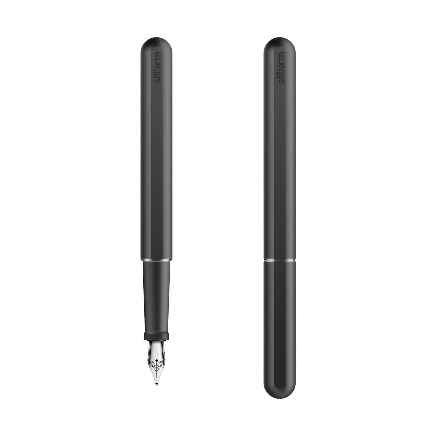 Stilform INK Fountain Pen - Aluminum - (Black Steel Medium Nib): Night Sky