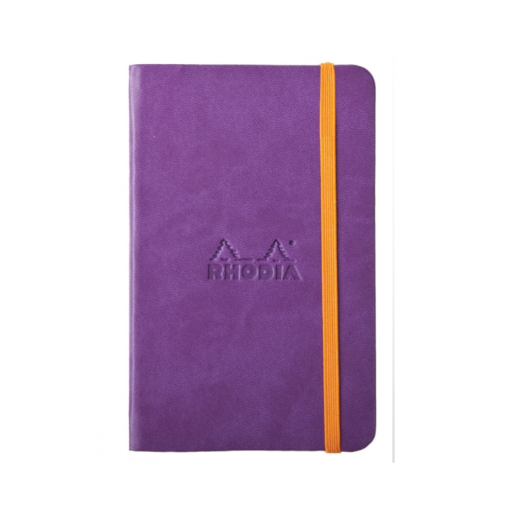 Rhodiarama Hardcover Webnotebook - 5.5 x 8.25 (A5): Anise (Lined Paper)