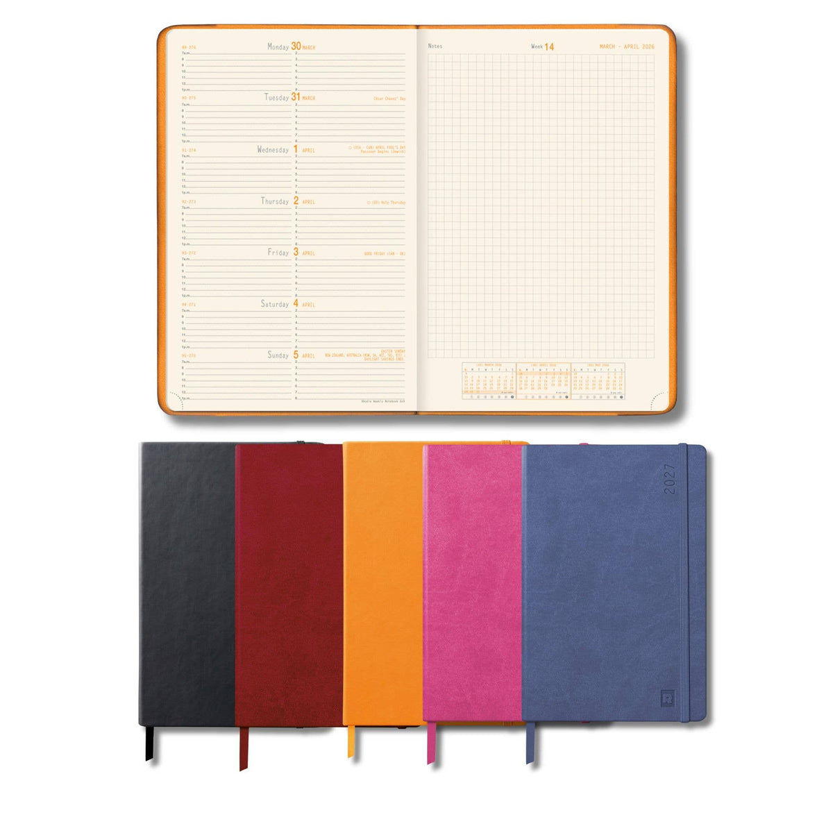 Rhodia Planner For 2027: Sapphire