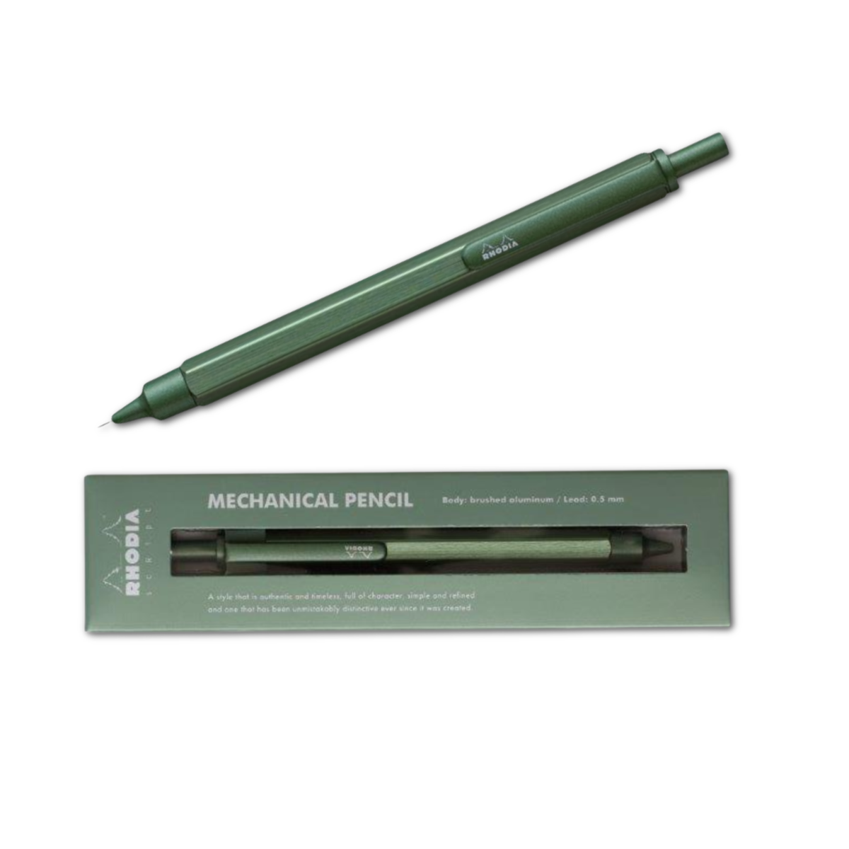 Rhodia "Script" Mechanical Pencil -: Sage