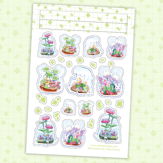 Terrarium Sticker Sheet