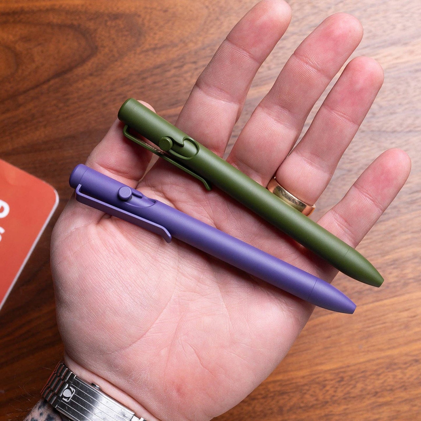 Tactile Turn Tonal Bolt Action Pen: Short / Amethyst