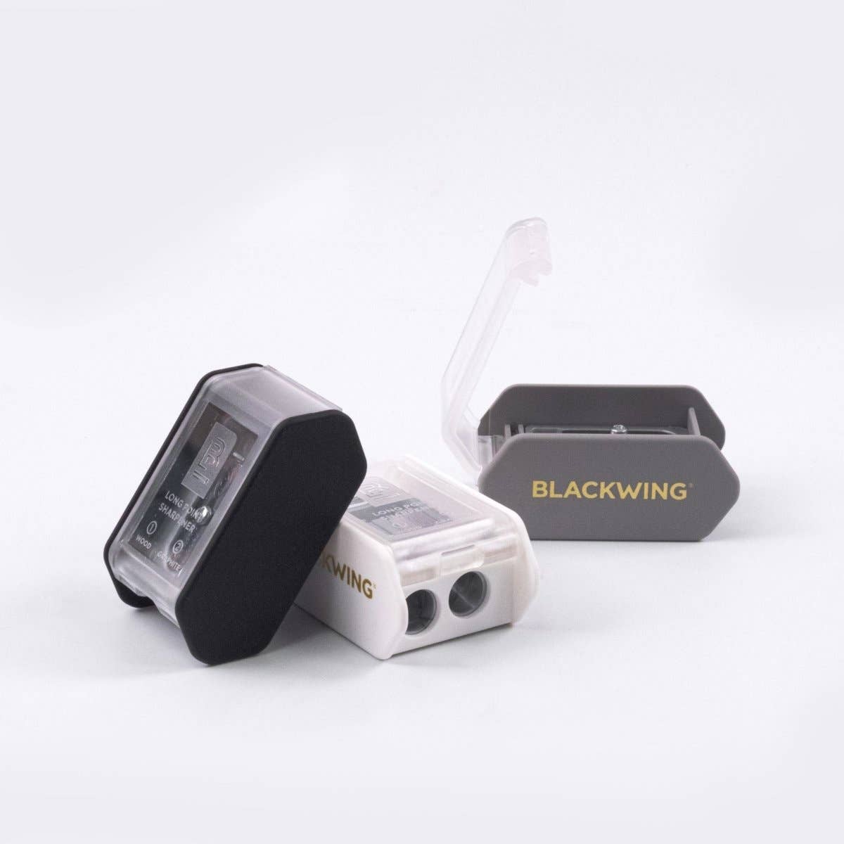 Blackwing Two-Step Long Point Sharpener: Black