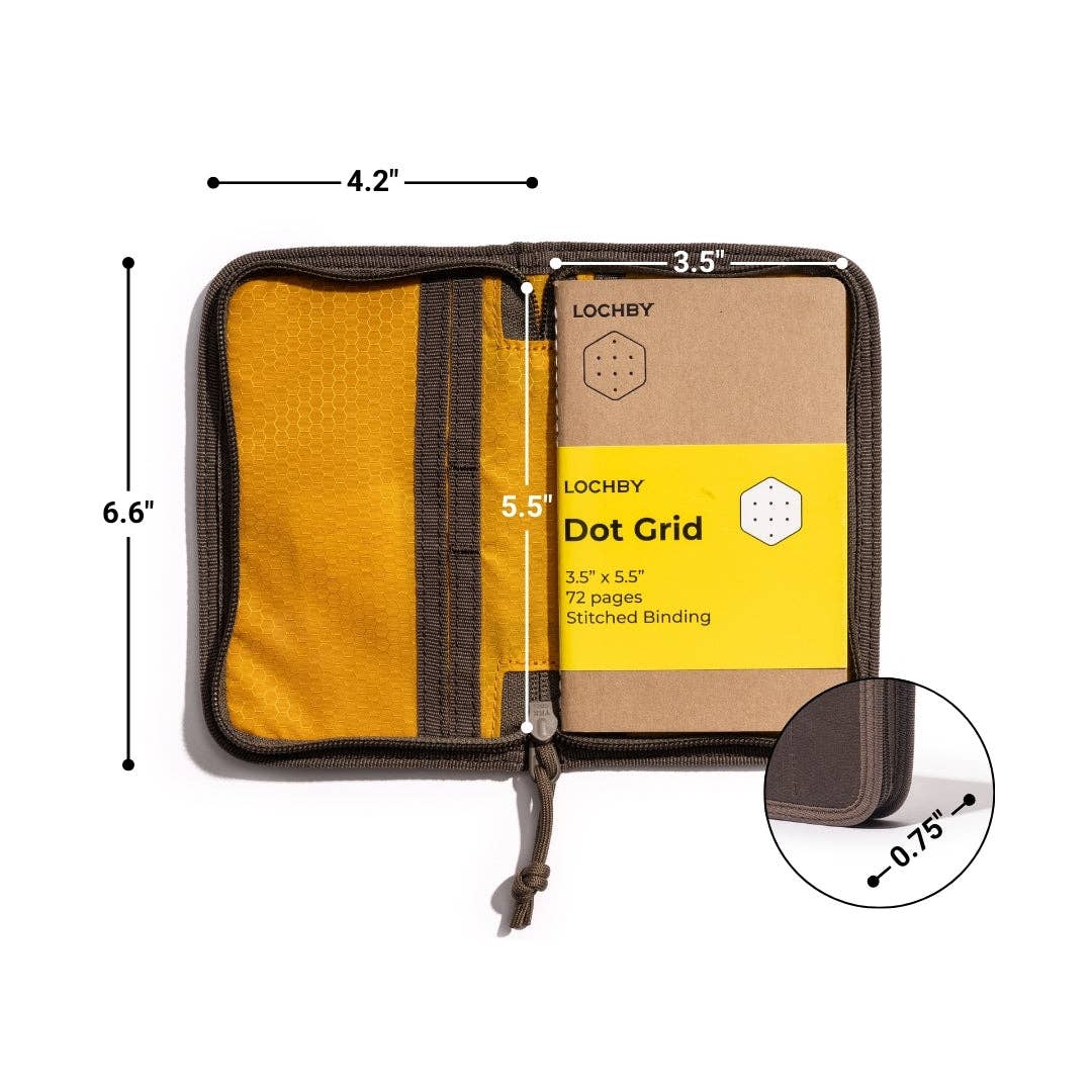 Lochby Pocket Journal: Black Multicam