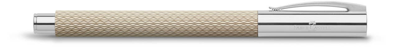 Faber Castell Ambition OpArt Fountain Pens: White Sand