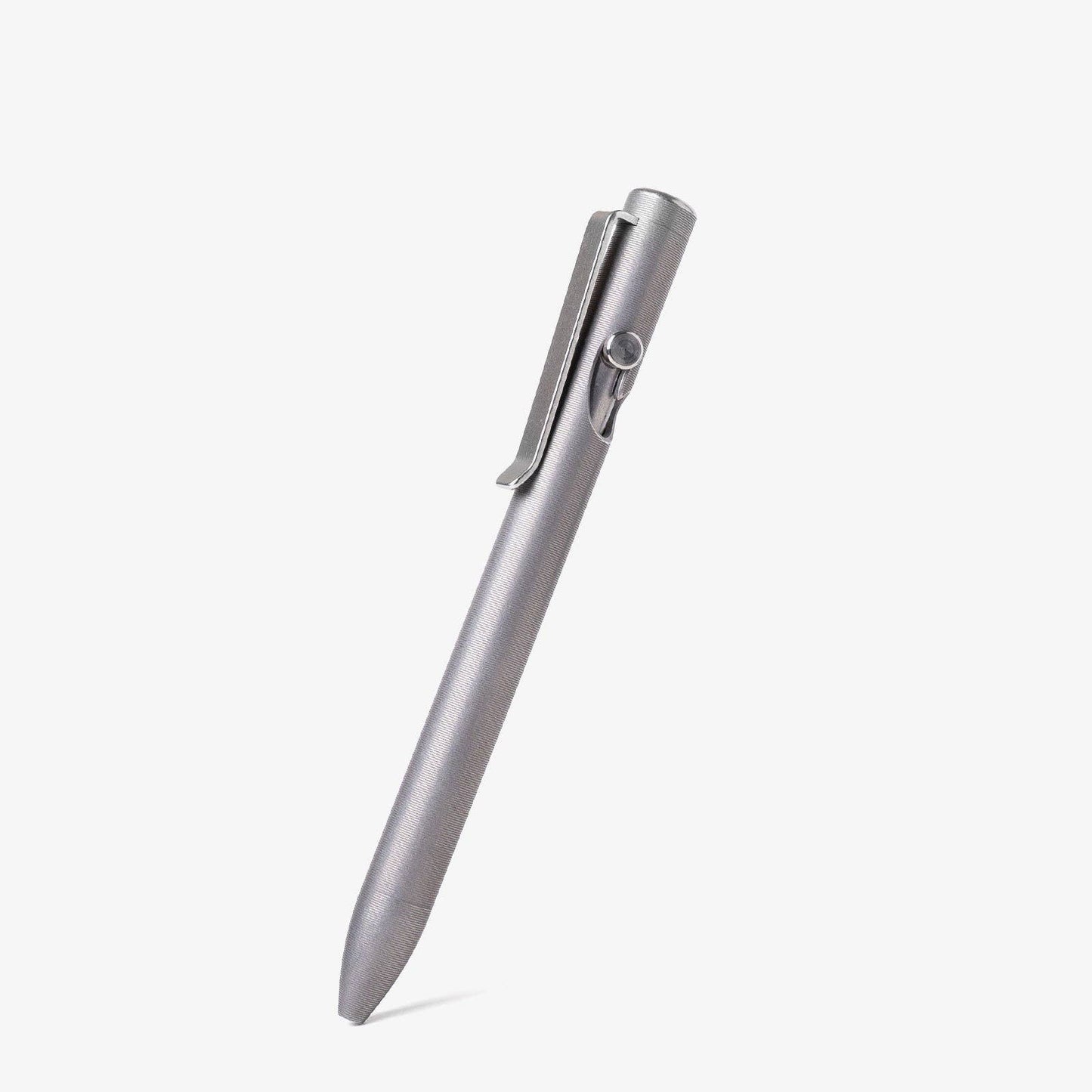 TactileTurn Stonewashed Titanium Bolt Action Pen: Short [5.1"]