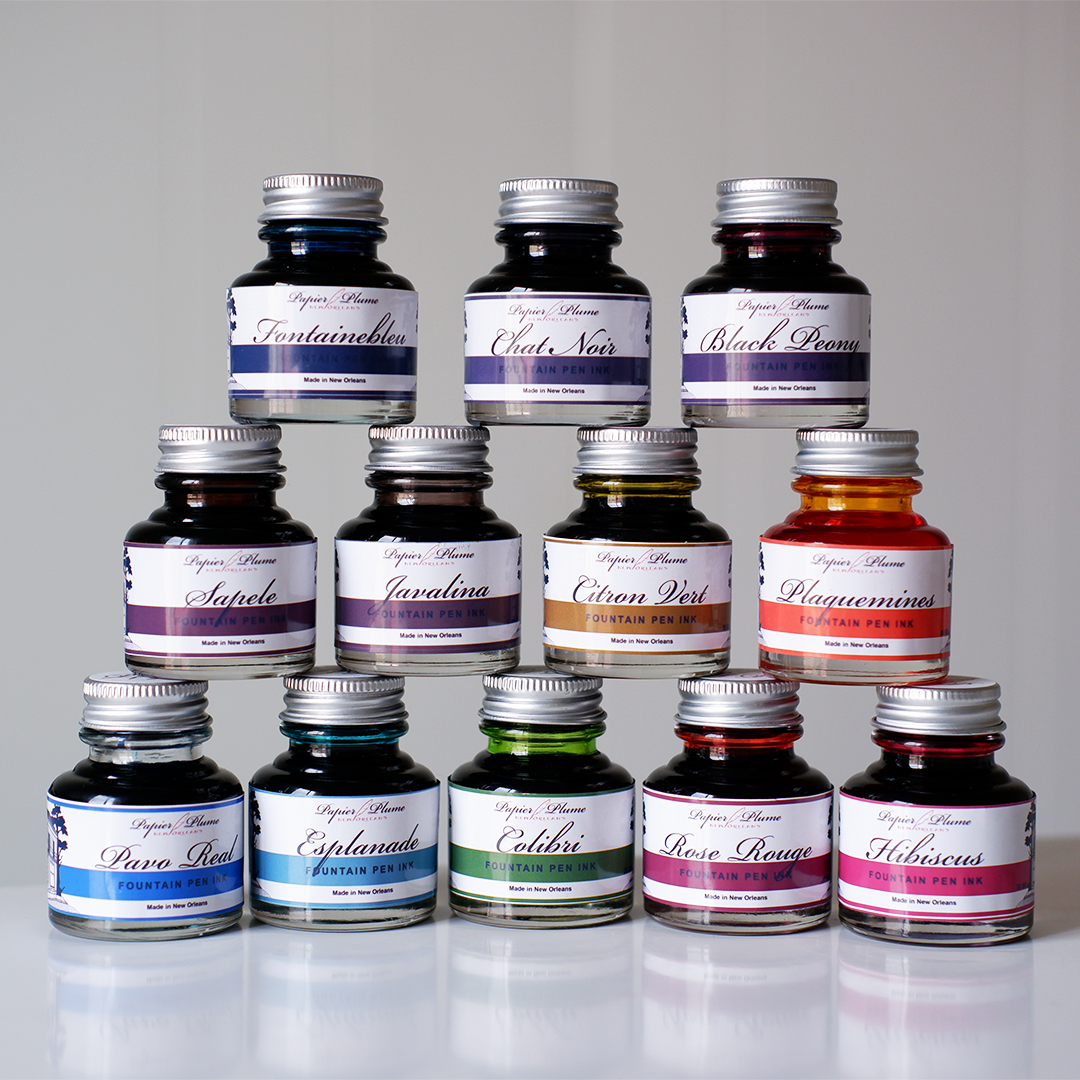 Papier Plume Classic Fountain Pen Inks 30ml: Sapele