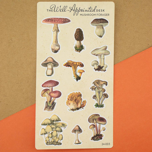 Mushroom Forager Sticker Sheet
