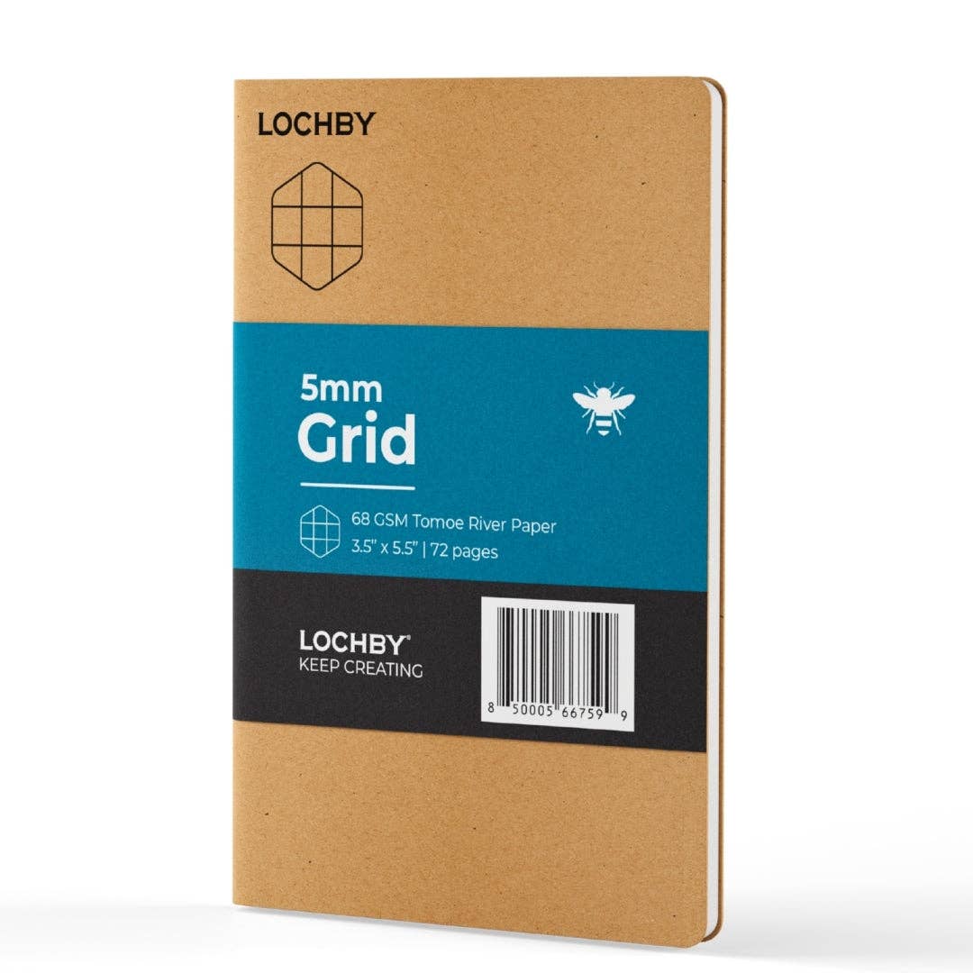 Lochby Pocket-size Grid Notebook