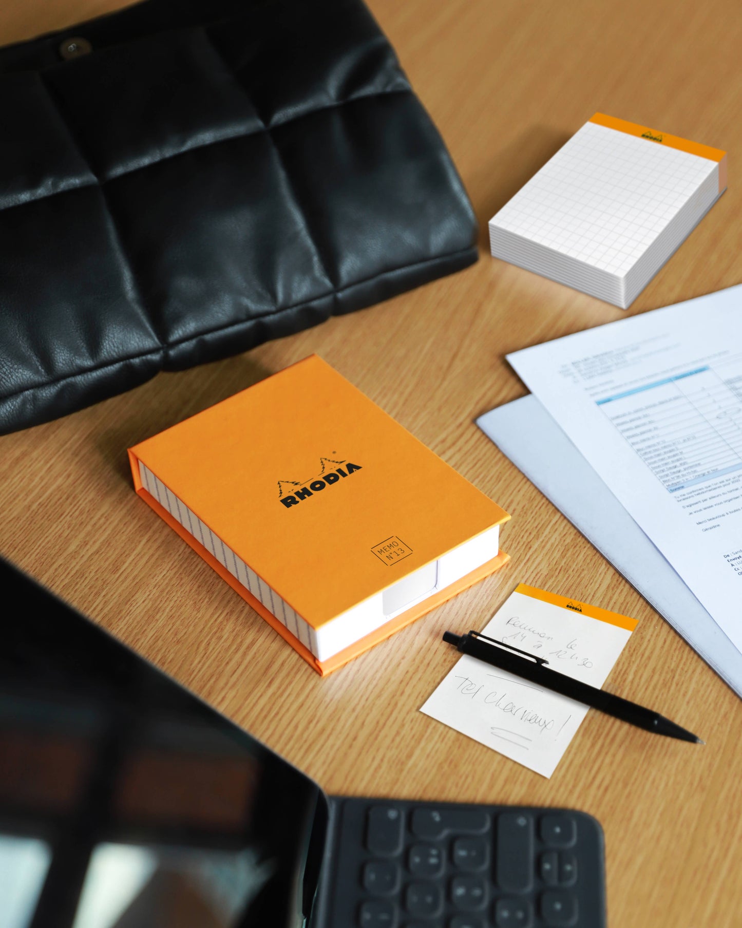 Rhodia Classic Memo Pads Small Dot Pad Only (refill)