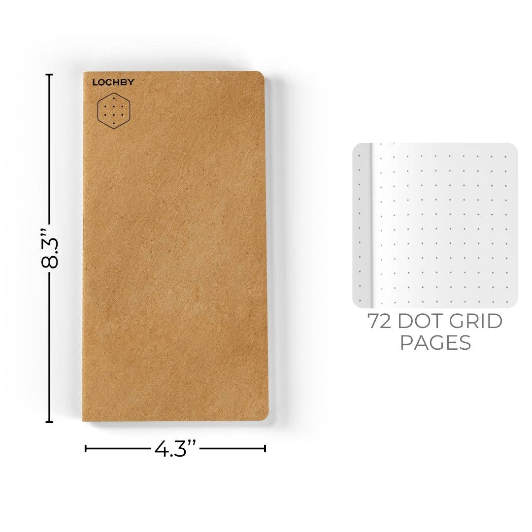 Lochby TN Size Notebooks (1-pack): Dot Grid