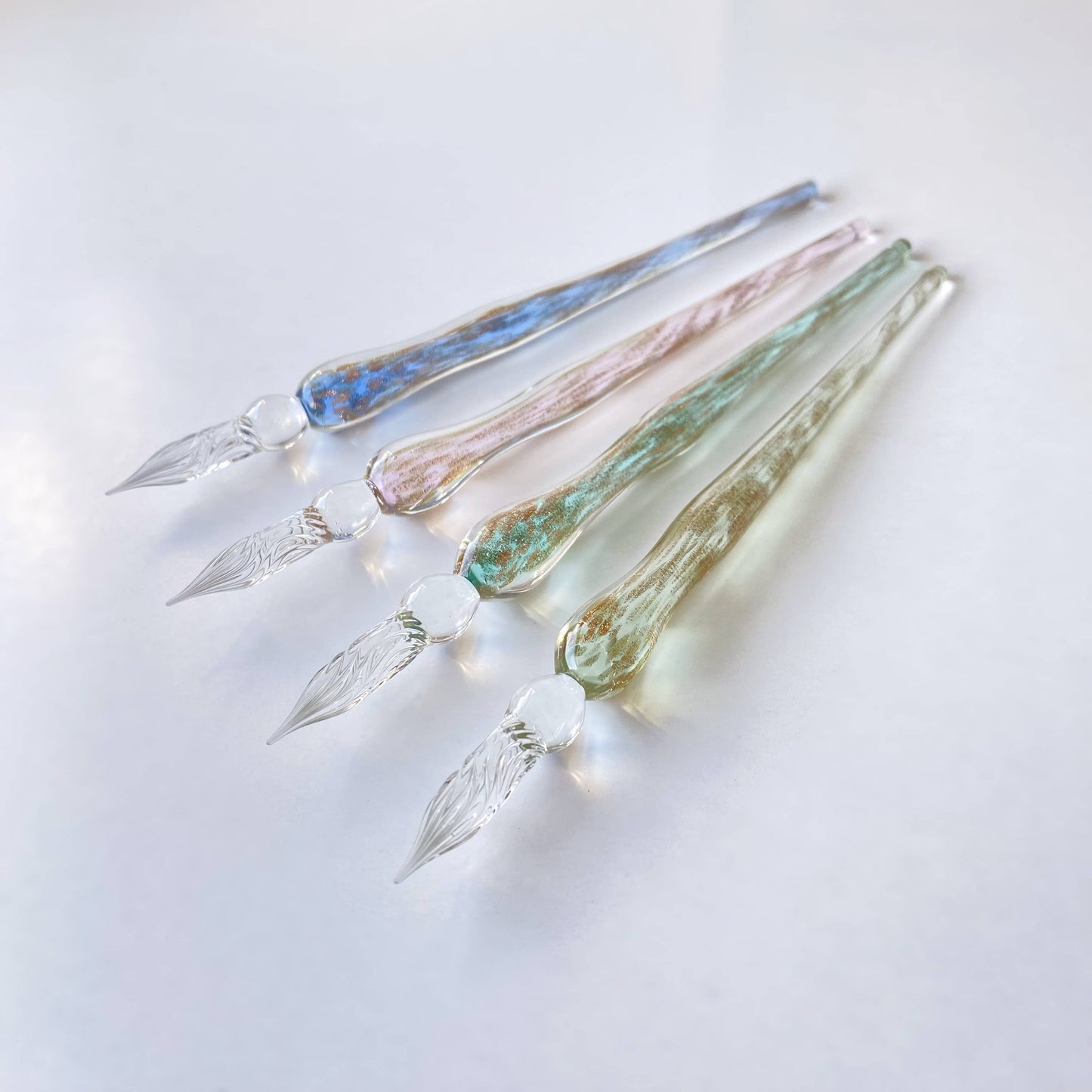 Teranishi Glass pen: Light Blue