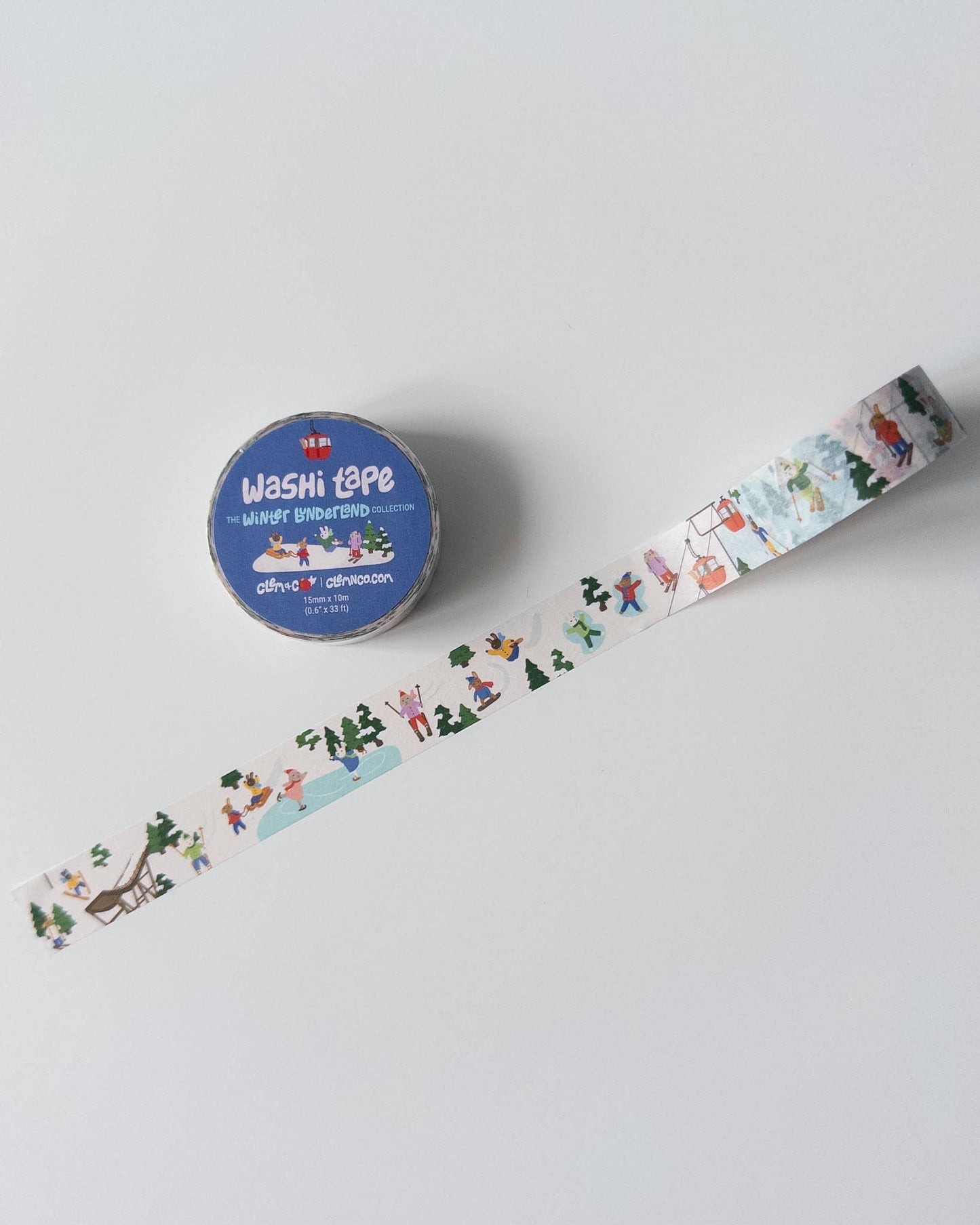 Clem & Co Winter Bunderland Washi Tape - Holiday