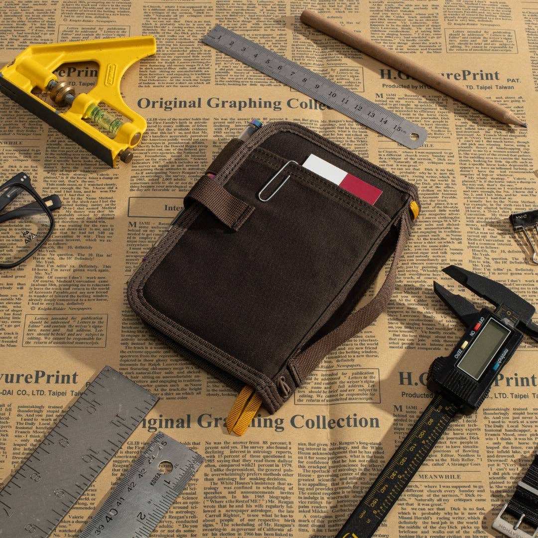 Lochby Mini Field Journal: Bumblebee/Charcoal Gold