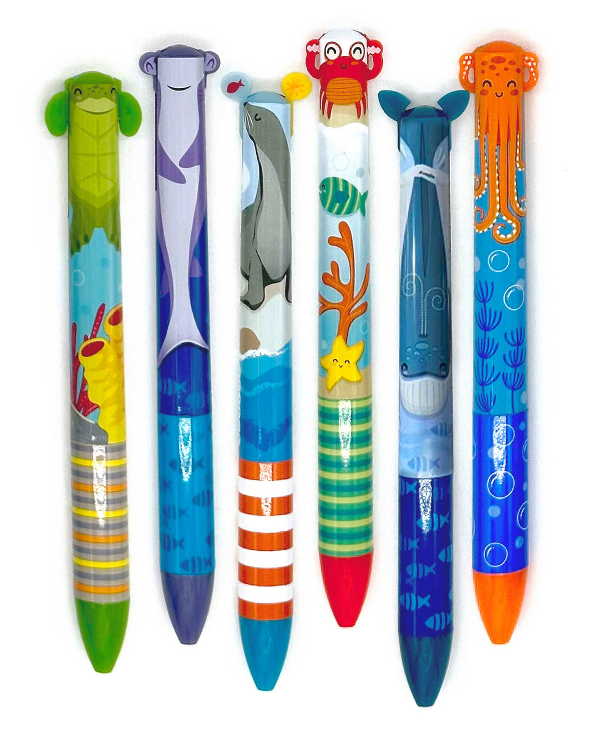 TWICE AS NICE SEA LIFE 2 COLOR CLICK PEN