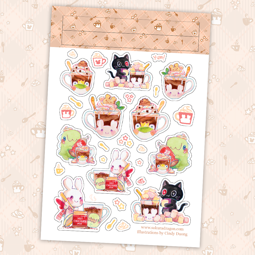 Hot Chocolate Sticker Sheet