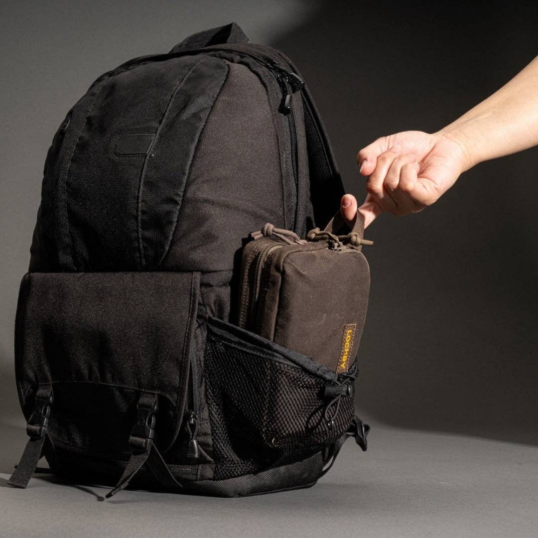 Mini Venture Pouch: Black Multicam