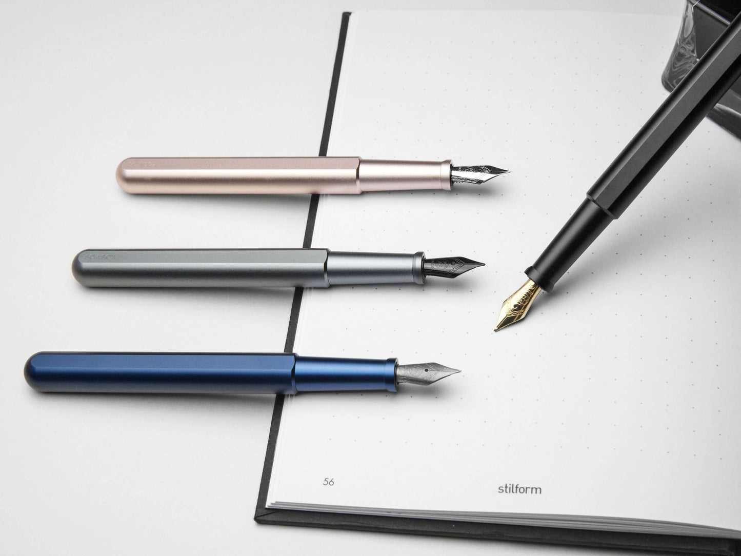 Stilform NIB - Titanium - Smooth Writing Experience: Matte / Fine