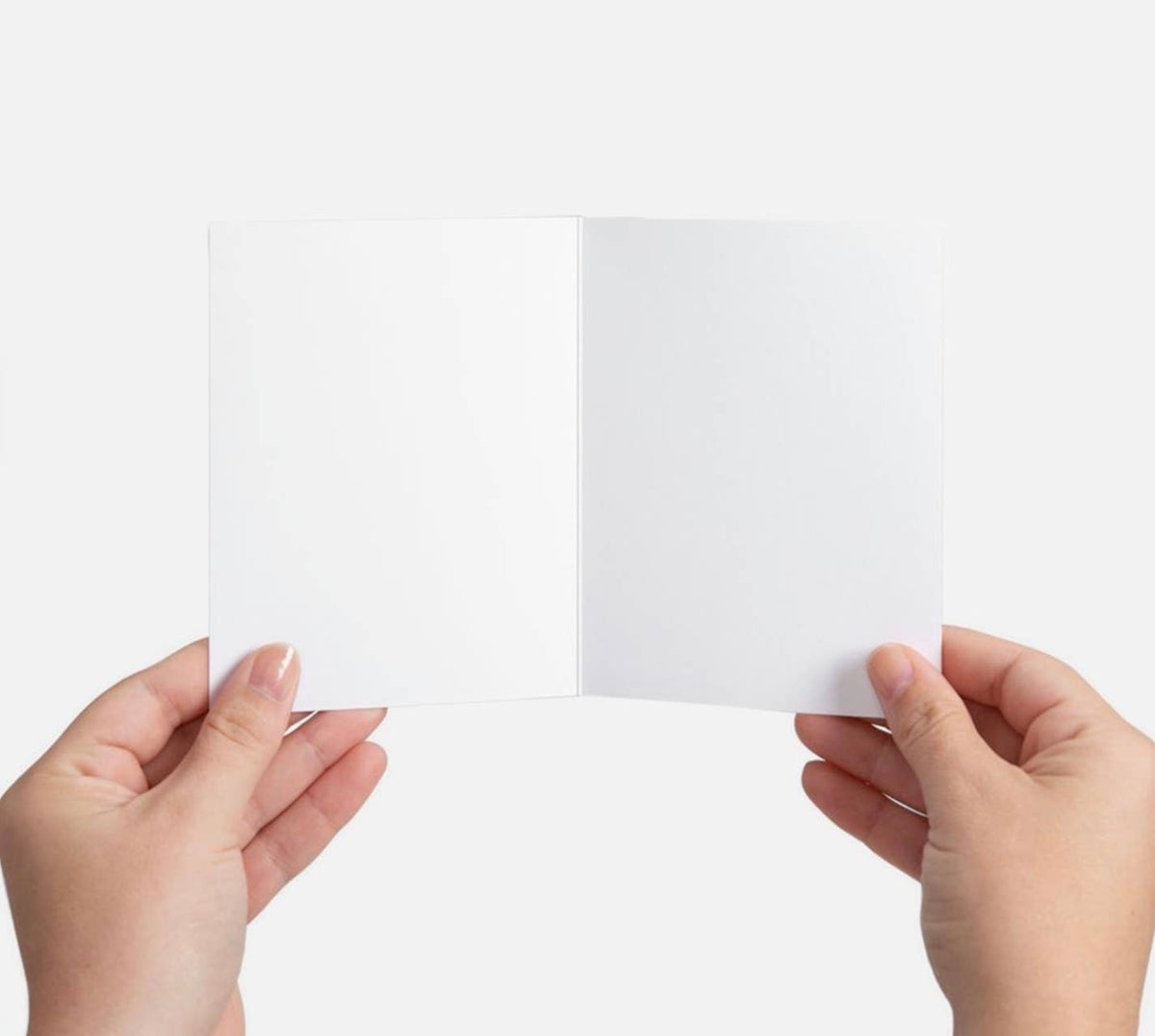 Humpback Book Stack Blank Note Card  