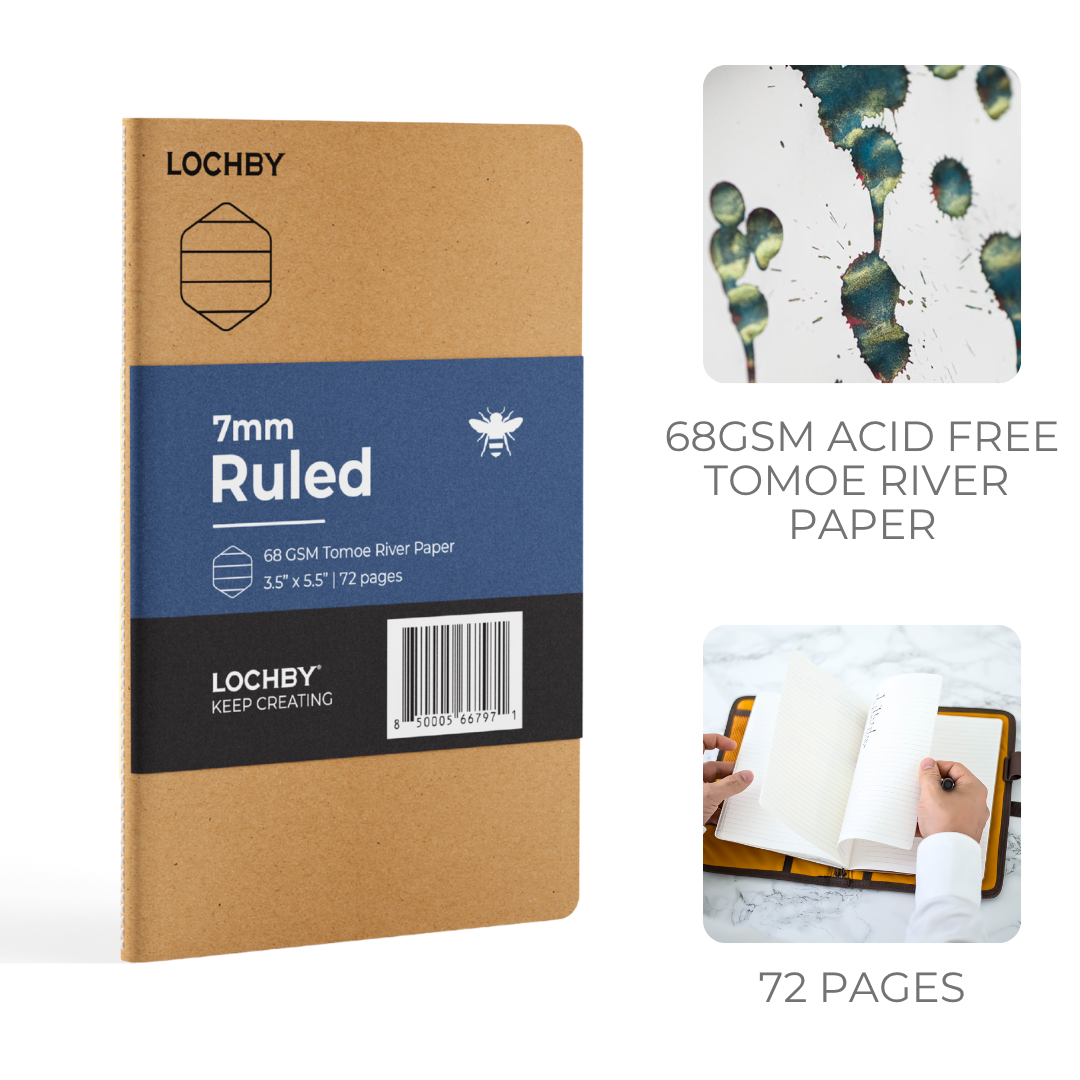 Lochby Pocket-size Ruled Notebook