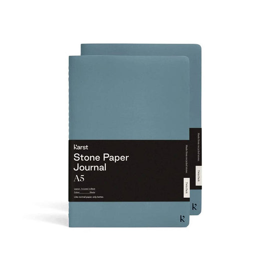 Karst - A5 Softcover Daily Journal Twin Pack: Glacier