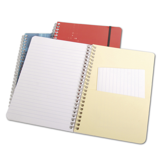 Clairefontaine 6 x 8.25 Wirebound Notebook w/Elastic Closure