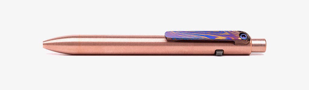 Tactile Turn Side Click Pen: Bronze / Mini