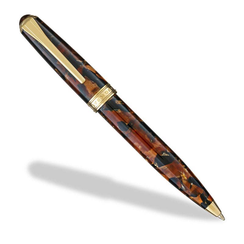 True Writer Classic Golden Dark Tortoise Pen: Rollerball