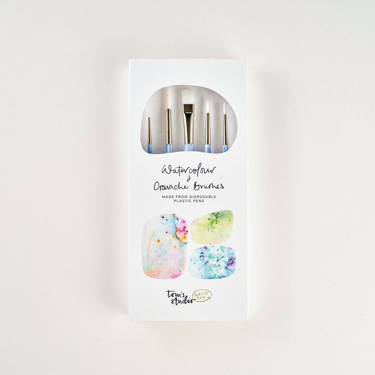 Tom's Studio Write Off Paintbrush set: Nimbus