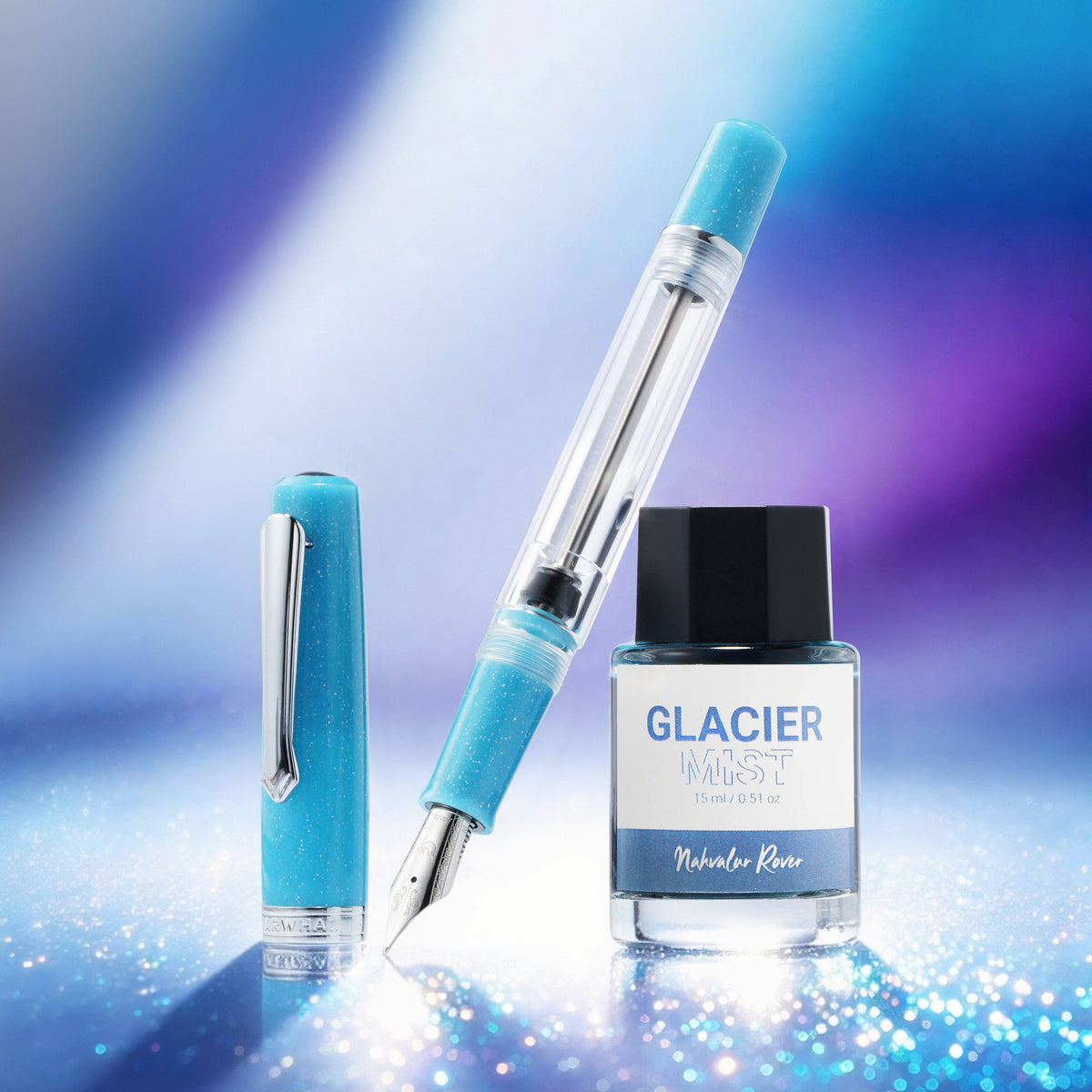 Nahvalur Original Plus Powder Blue Fountain Pen: Medium