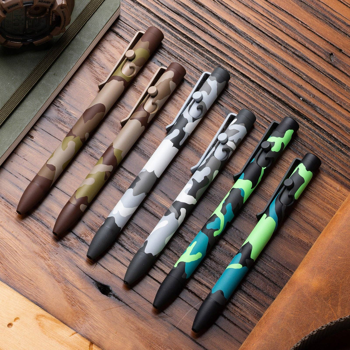 Camo Bolt Action Pen: Desert / Standard