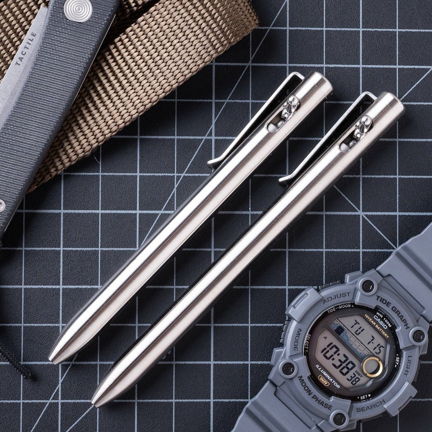 Tactile Turn Switch Pen: Stonewashed / Standard