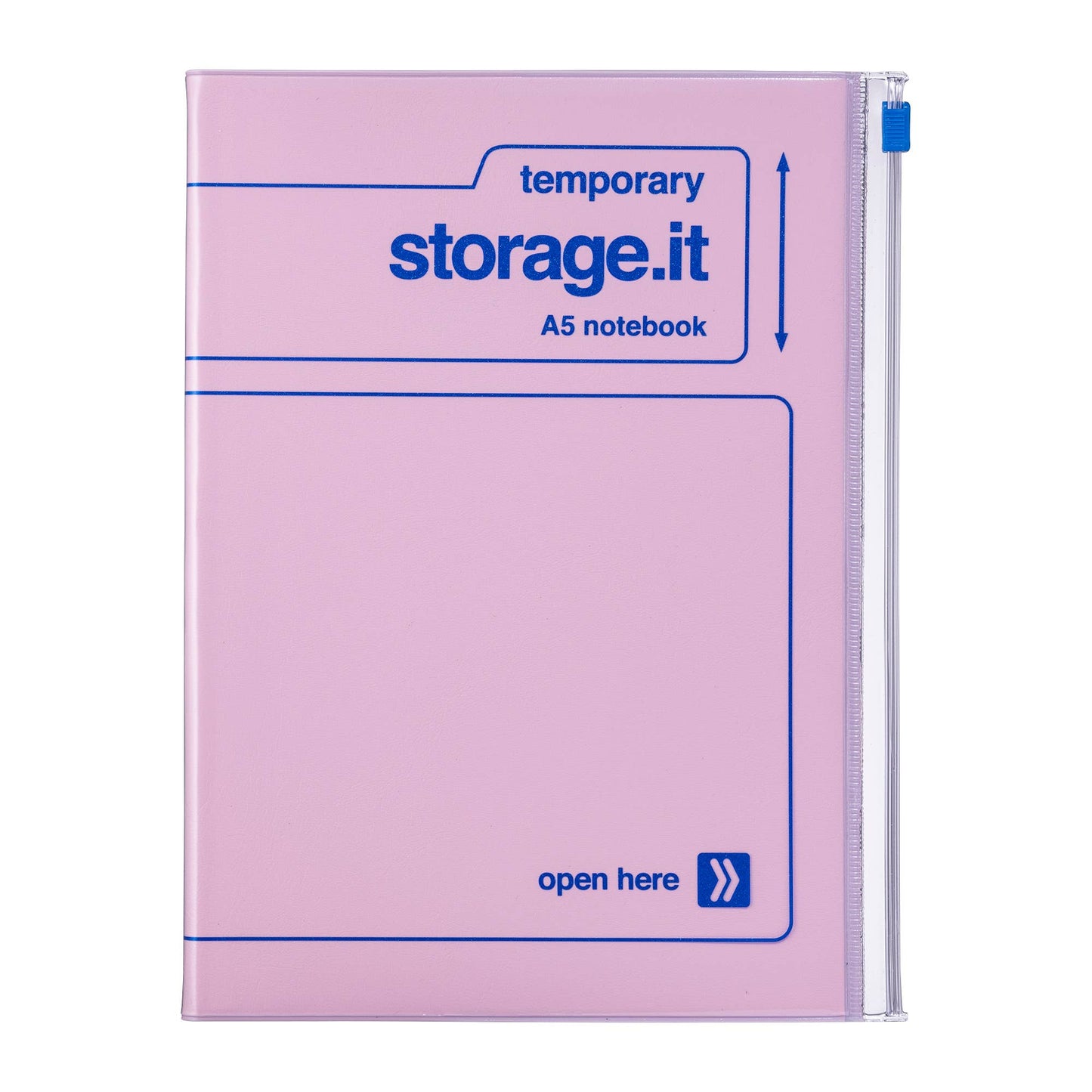 Vol.2 Eco-friendly refillable Notebook A5 / STORAGE.it: Blue