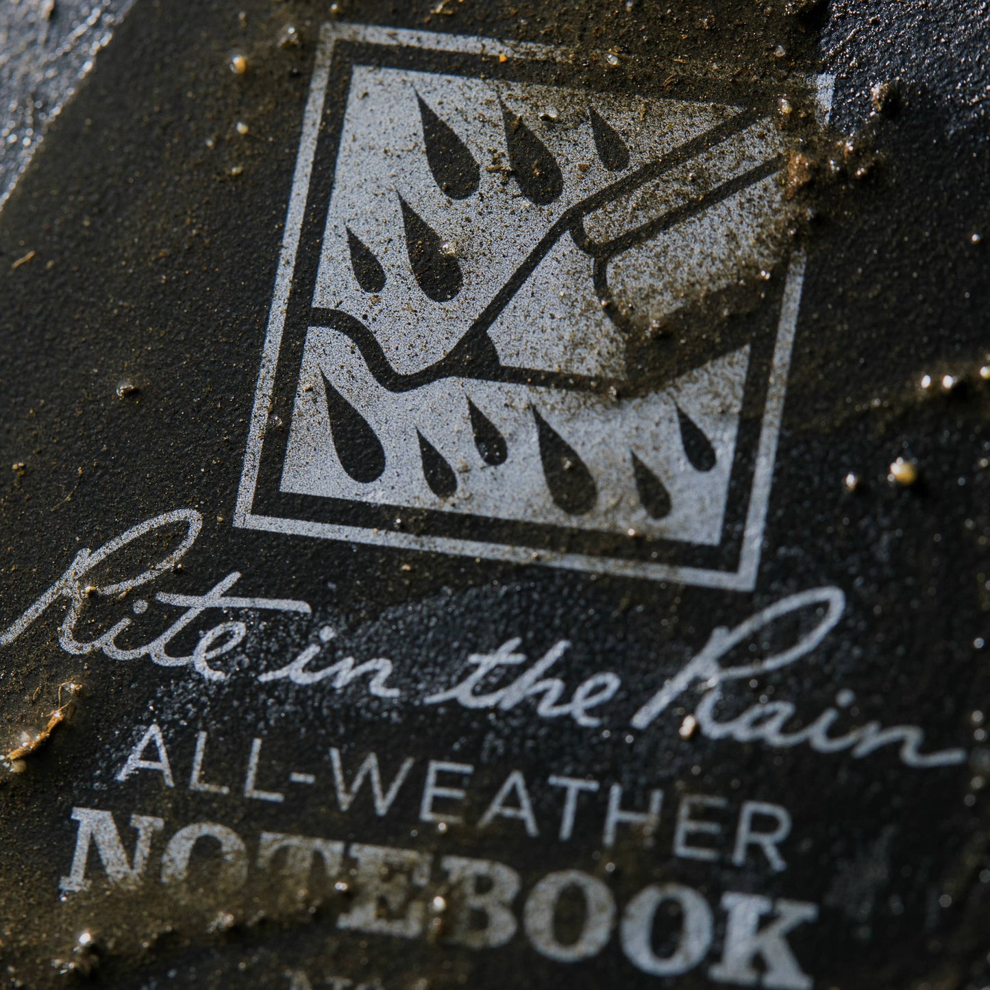 Rite in the Rain 4.625" x 7" Side Spiral Notebook, Black